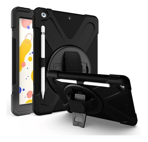 Funda Antigolpes Tipo Armadura Para iPad 10.2 (7ma/8va Gen.)