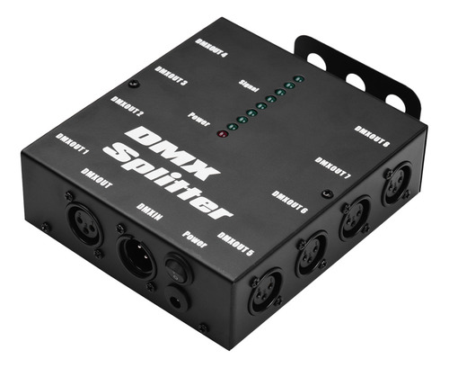 Amplificador De Audio Disco Spliter Dmx512 Con Entrada Y Amp