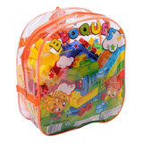 Bloques Infantiles X 48 Mochila Didáctica Construccion Juego