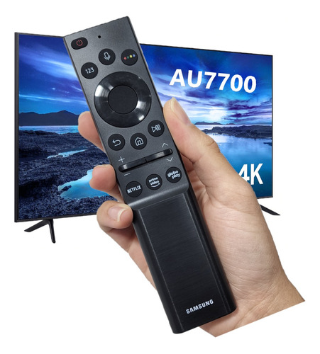 Controle Remoto Smart 4k Samsung  Un50au7700gxzd Original