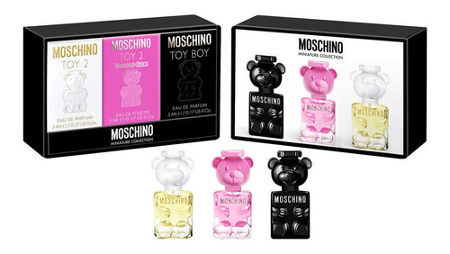 Moschino Set 3 Miniaturas 5 Ml Mix Edp Y Edt