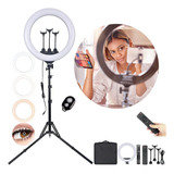 Kit Iluminação Profissional Ring Light  Salao Cilios Unhas