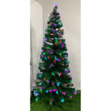 Arbol De Navidad Led Fibra Optica 210cm Color Gio Home