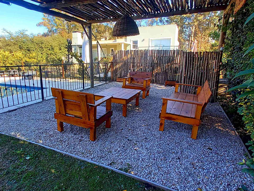 Sillón De Madera // Exterior // Jardín 