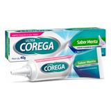 Creme Fixador De Dentaduras Ultra Corega - Sabor Menta 40g