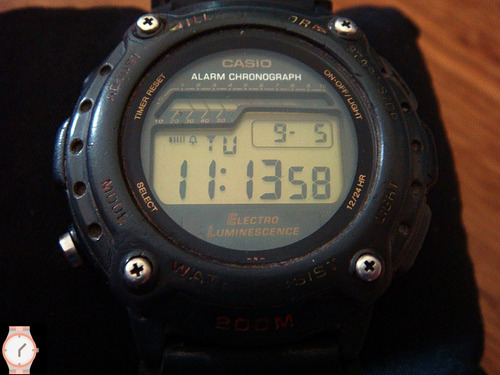 Raro Reloj Casio Dw-285. 200m.