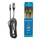 Cable Compatible Con iPhone 7 8 9 10 11 12 13 Largo 2 Metros