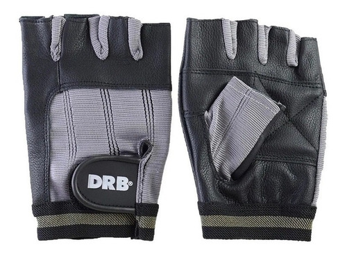 Guantes Drb Cayman Entrenamiento Y Pesas Gris-negro (par)