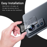 Protector De Camara Xiaomi 12s 12s Pro Mica Cristal Templado