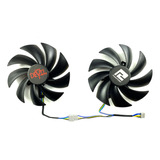 Ventiladores De Resfriamento Para Powercolor Rx6600/xt