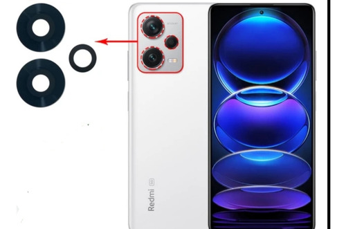 Vidrio Camara Trasera Xiaomi Redmi Note 12 Pro Plus 5g