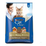 Alimento Para Gato Atún, Pollo Y Queso, Cat Chow , 7.5kg Msi
