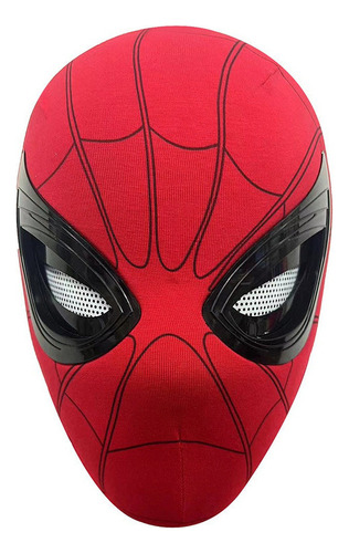 Casco Eléctrico Spiderman Con Ojos En Movimiento