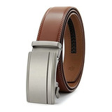 Cinturon Correa Cuero Con Chapa Buckle Ajustable Talla Grand