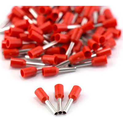 Terminal Tipo Ferrul Cal. 16 Radox 870-046 Rojo 100pz Rojo