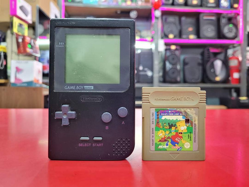 Nintendo Game Boy Pocket Negro Mgb001 + Juego Garantía 