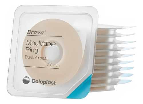 Brava Anel Moldável 2,0mm Proteção Ostomia Coloplast - 10un