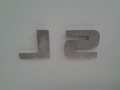 Emblema Ls Para Aveo,optra Y Silverado En Metal Pulido Foto 8