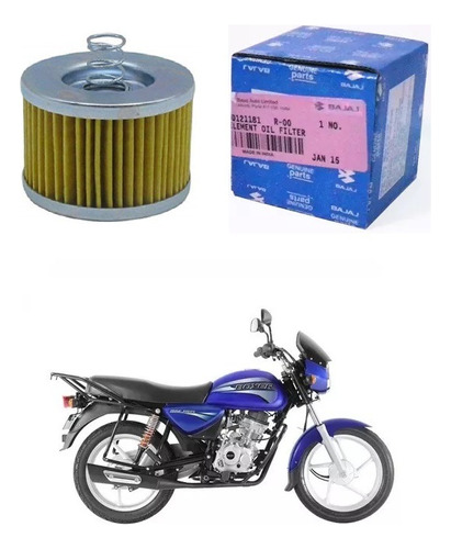 Filtro De Aceite Bajaj Boxer 150 V15 Original Gb Motos