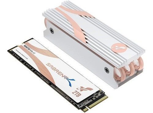 Ssd 2tb Nvme M.2 Pcie 4.0 Gen4 Ler 4800mb/s Escrita 3600mb/s