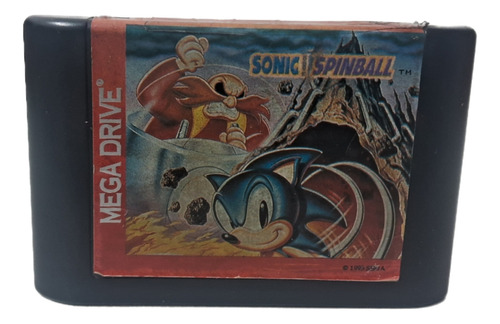Mega Drive Jogo Sonic Spinball Tectoy Orig Usado 