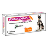 Paracanis Antiparacito Para Perro X 2 Tabletas 
