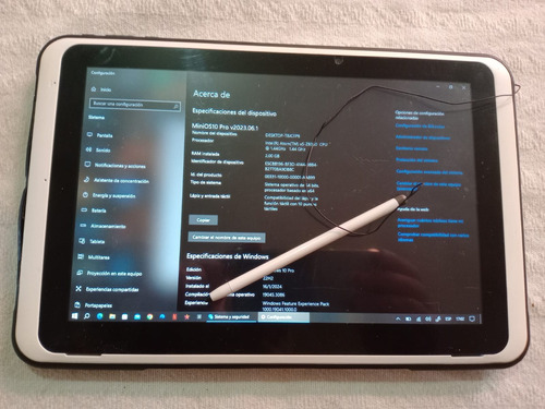 Tablet Novatech Nova X5 10.1  Xo0ct12 - Windows 10 Pro  64