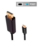 Cabo Adaptador Usb-c Para Displayport Type C 4k-2k 60hz V-90