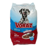 Voraz Perro Adulto X15kg Sabor Carne  Dm Mascotas