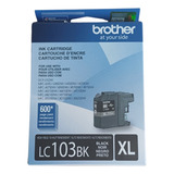 Tinta Brother Lc103 Xl Negro Original C/iva Mfc J4310