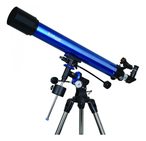 Meade Telescopio Polaris 90 Eq- Refractor Con Trípode