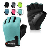 Beace Weight Lifting Gym Gloves With Anti-slip Leather Palm 