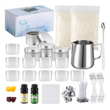 Kit Para Hacer Velas Moldes Para Velas Insumos Velas 153pzs