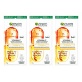 Set 3 Pza Mascarilla Garnier Skin Active Anti Signos Fatiga