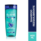 Shampoo Anti Caspa Elséve 400ml Hydra Detox Zero Caspa