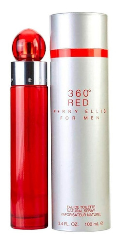 Perfume 360° Red Caballero Edt 100 Ml Perry Ellis Original 