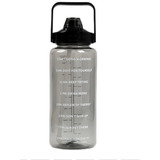 (sugerido) Termo Botella De Agua Motivacional 2 Litros