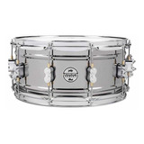 Pdp Tarola Black Nickel Over Steel 14x6.5 Pdsn6514bncr