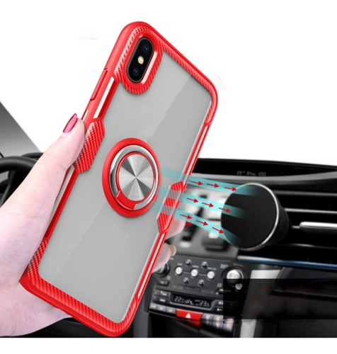 Funda Rigida Transparente Para Samsung Galaxy S9 Plus Magnet