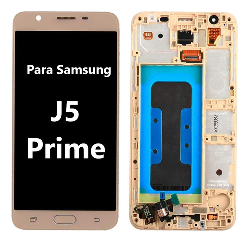 Para Samsung J5 Prime G570 Pantalla Táctil Lcd Con Marco