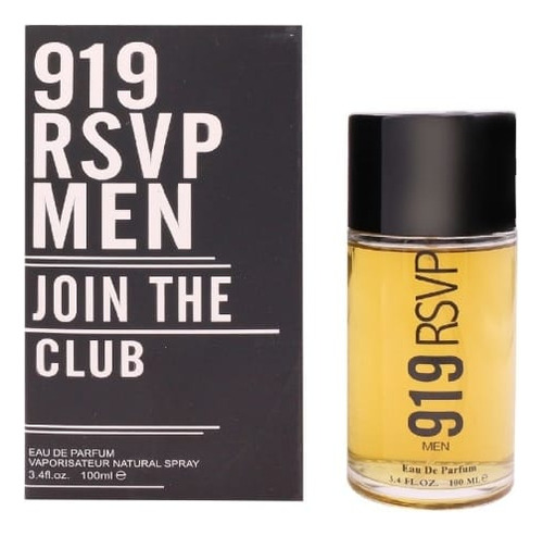 Perfume 919 Vip Men Compatible Con 212 Vip Men