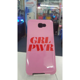 Funda Reforzada  Para Samsung J7 Prime Girl Power Rosa