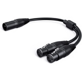 Cable Cablecreation Divisor Xlr Macho A Xlr Doble Hembra