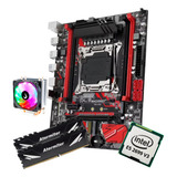 Kit Gamer Placa Mãe X99 Red Intel Xeon E5 2699 V3 64gb Cool