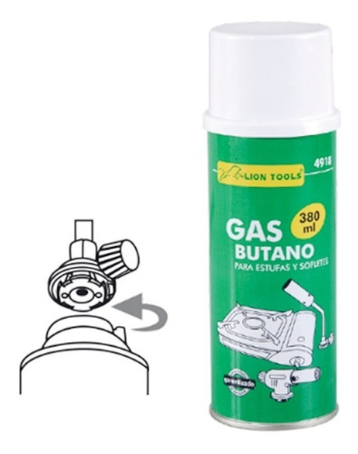 12 Lata De Gas Butano Repuesto Estufa Portatil Soplete 380ml