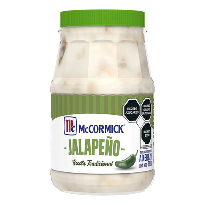 Aderezo de Mayonesa con Jalapeño McCormick 340 g | MercadoLibre