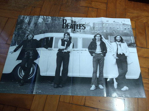 Mega Poster The Beatles (raridade Colecionável)