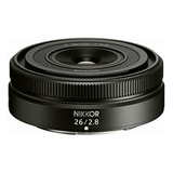 Nikon Jma108da Lente Z 26mm F/2.8, Color Negro