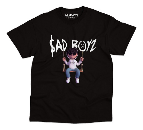 Playera Basica Sad Boy Junior H M6-fit Caballero Dama Niñ