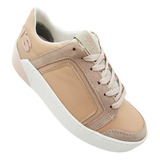 Levis Levi's Tenis L110312 Rosa Plataforma 4 Cm Aprox.